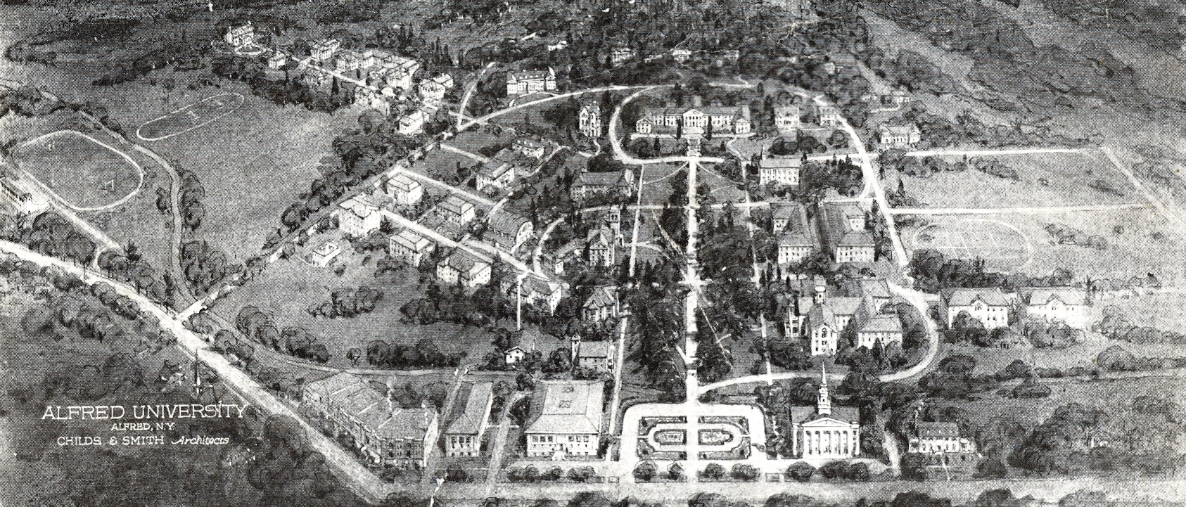 Campus Plan Map 1923