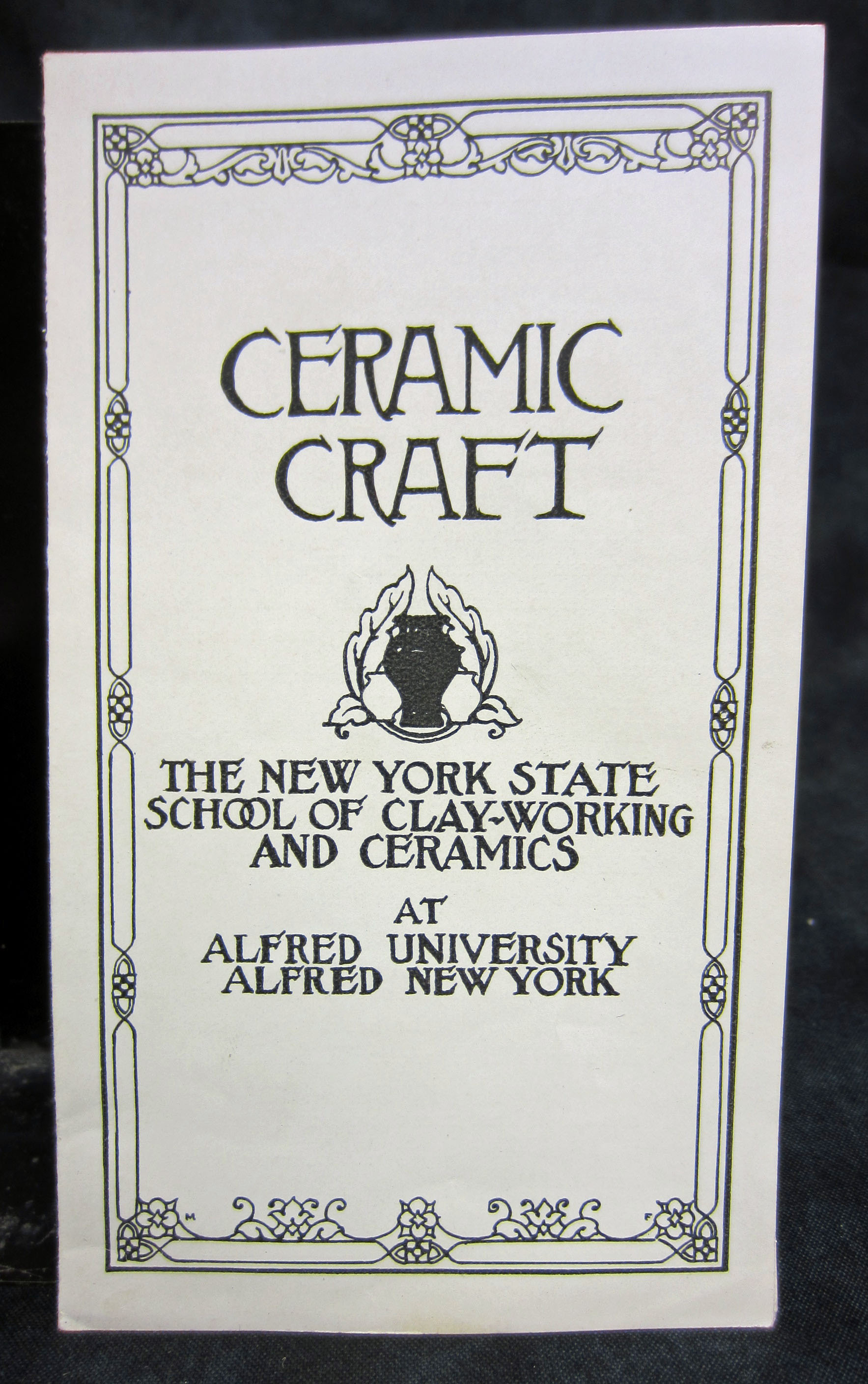 Early Advertising Flyer for the College
