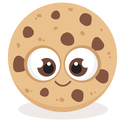 cute cookie with eyeballs